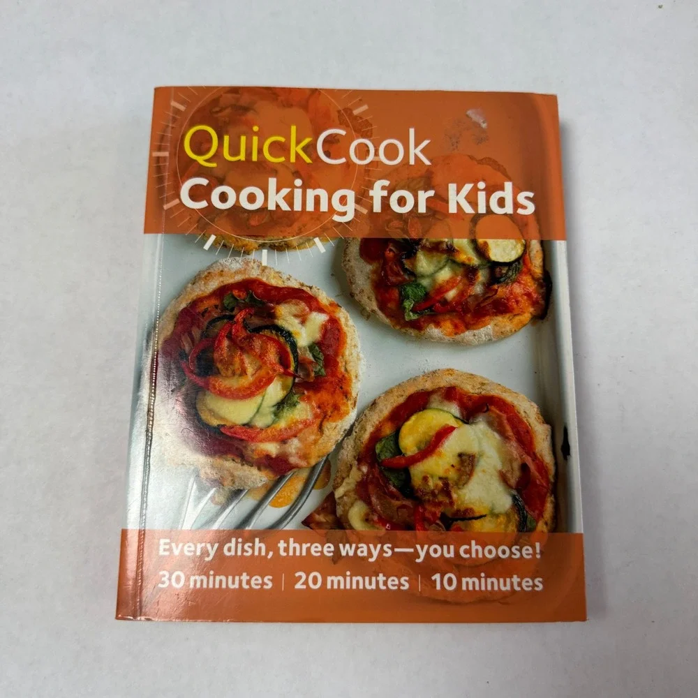 QuickCook Cooking for Kids Emma Frost Paperback Cookbook 10 20 30 Minute Recipes